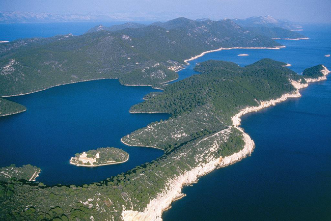 Млет, фото побережья Хорватии